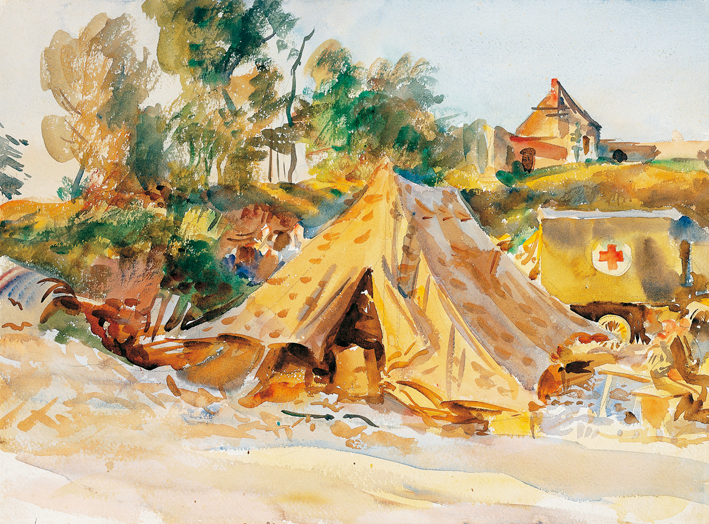  约翰·辛格·萨金特John Singer Sargent —— 水彩043
